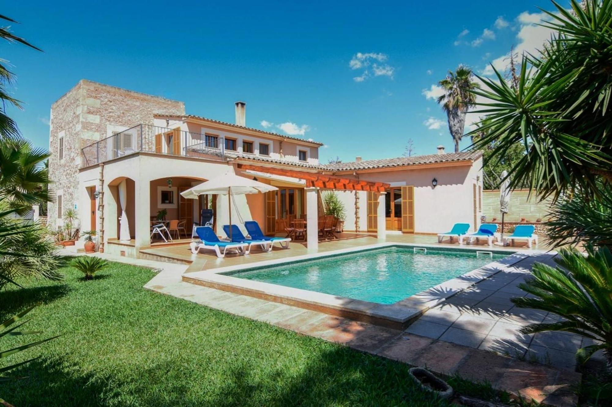 Casa Rural, Finca Rustica Con Piscina Cas Padrins De Campos, Mallorca מראה חיצוני תמונה