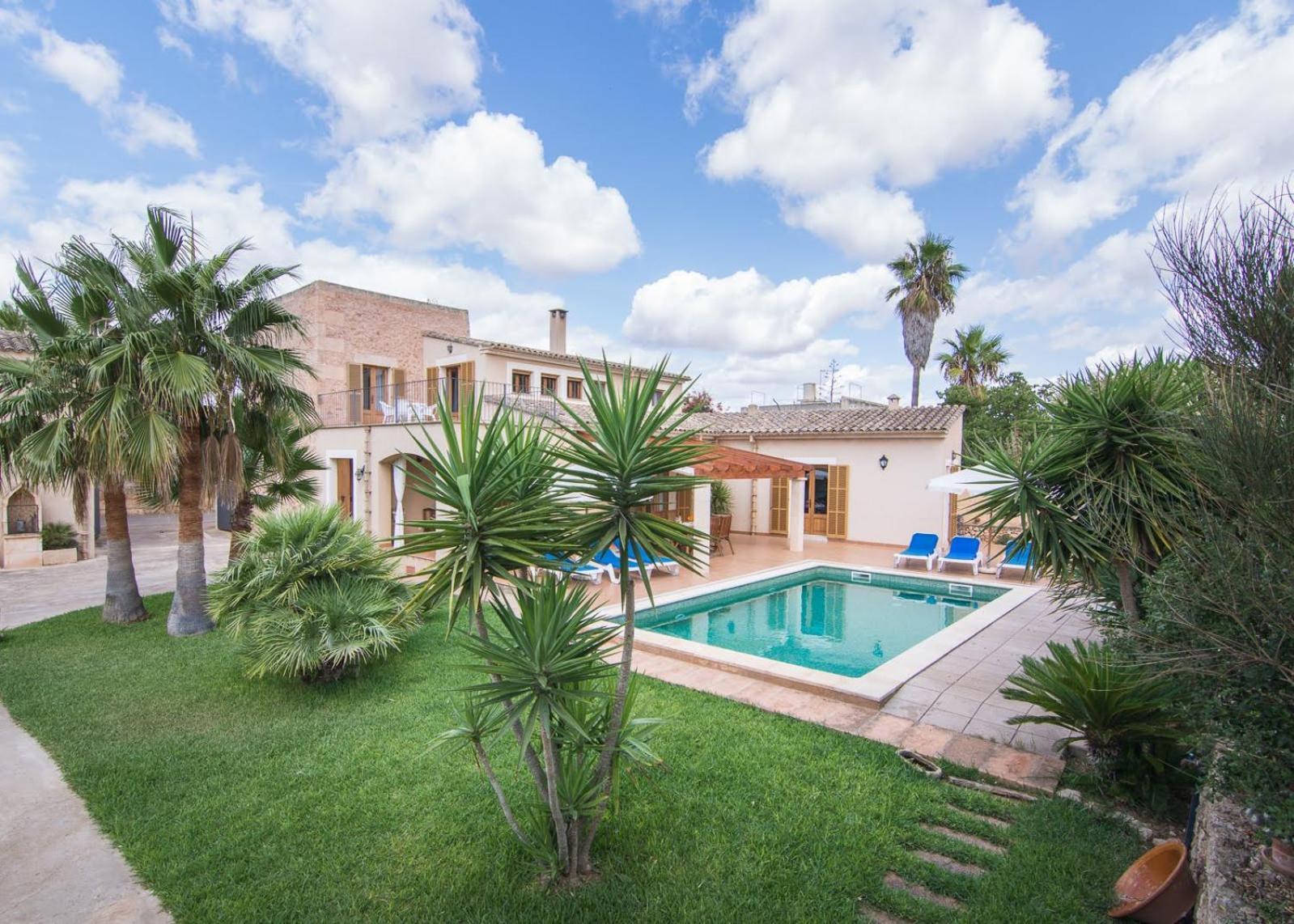 Casa Rural, Finca Rustica Con Piscina Cas Padrins De Campos, Mallorca מראה חיצוני תמונה