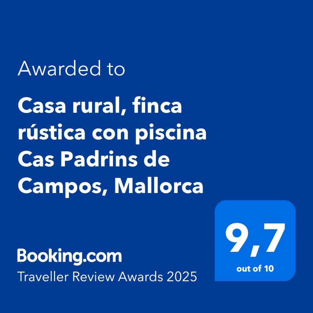 Casa Rural, Finca Rustica Con Piscina Cas Padrins De Campos, Mallorca מראה חיצוני תמונה