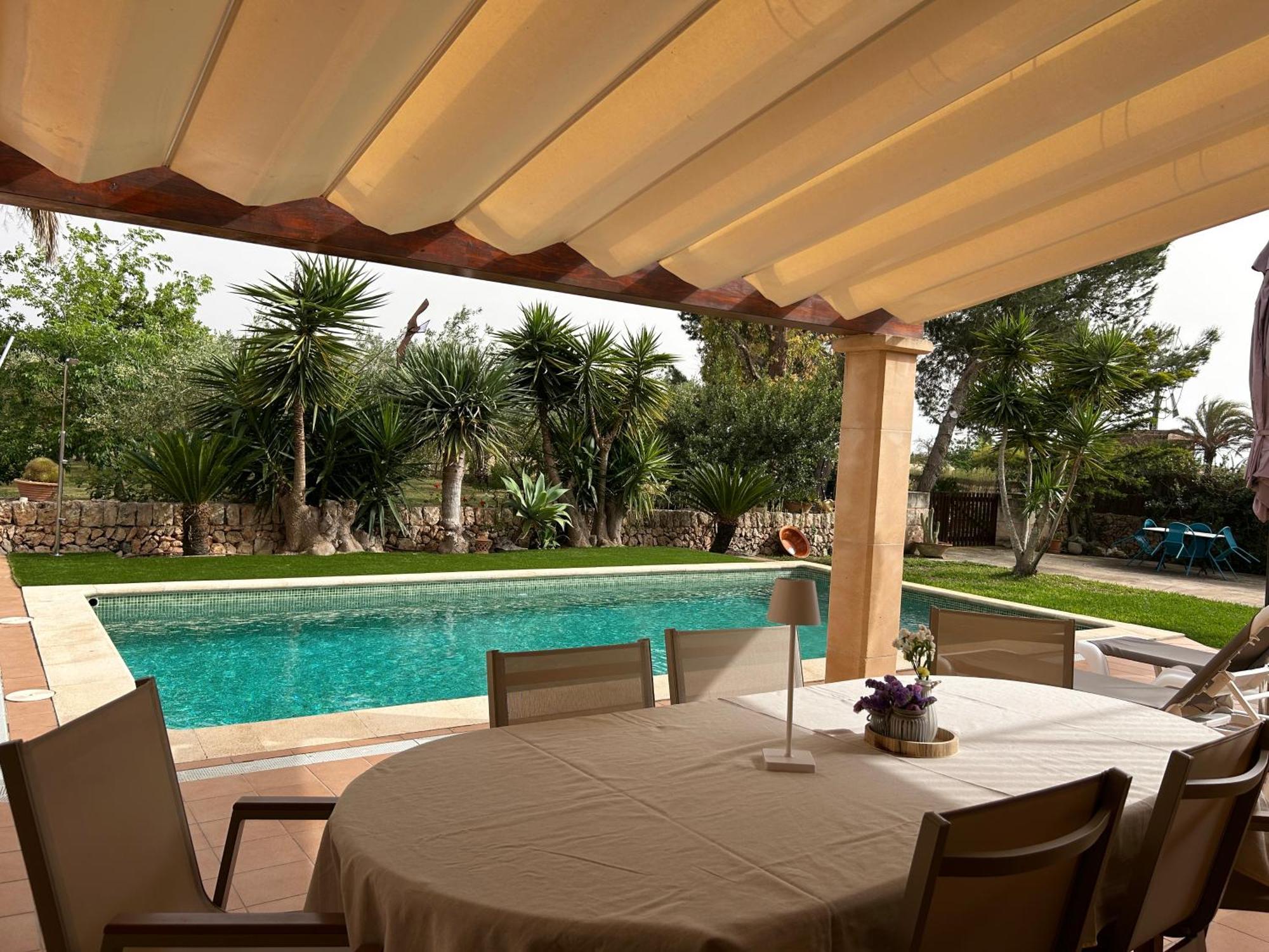 Casa Rural, Finca Rustica Con Piscina Cas Padrins De Campos, Mallorca מראה חיצוני תמונה